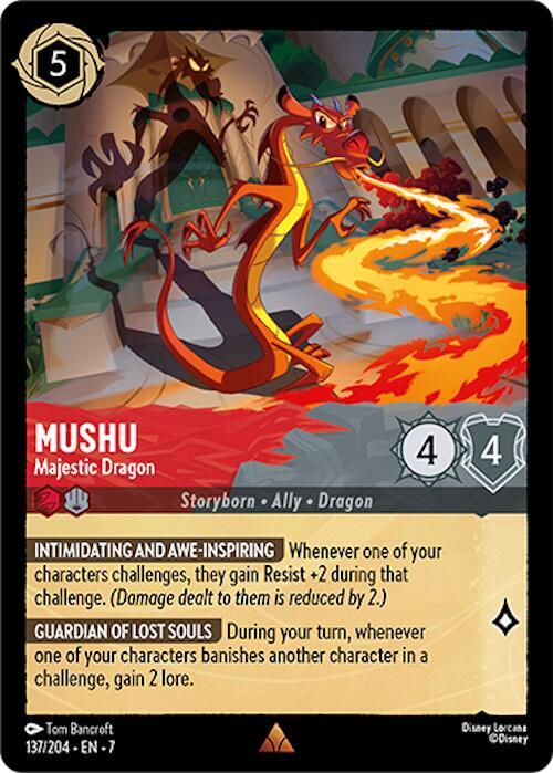 Mushu Majestic Dragon 137/204 (Archazia's Island) 