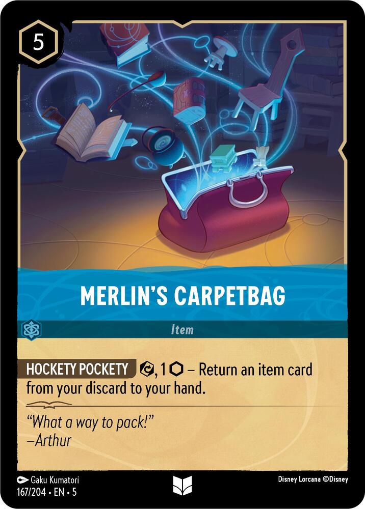 Merlins Carpetbag 167/204 (Shimmering Skies)  - Cold Foil | Good Games Adelaide SA