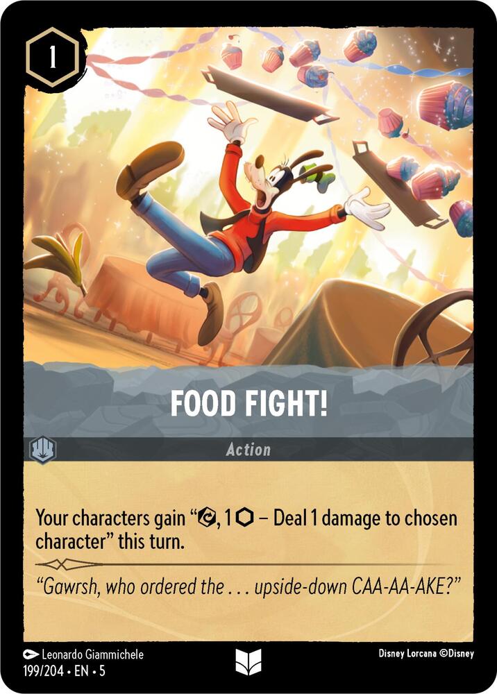 Food Fight 199/204 (Shimmering Skies)  - Cold Foil | Good Games Adelaide SA