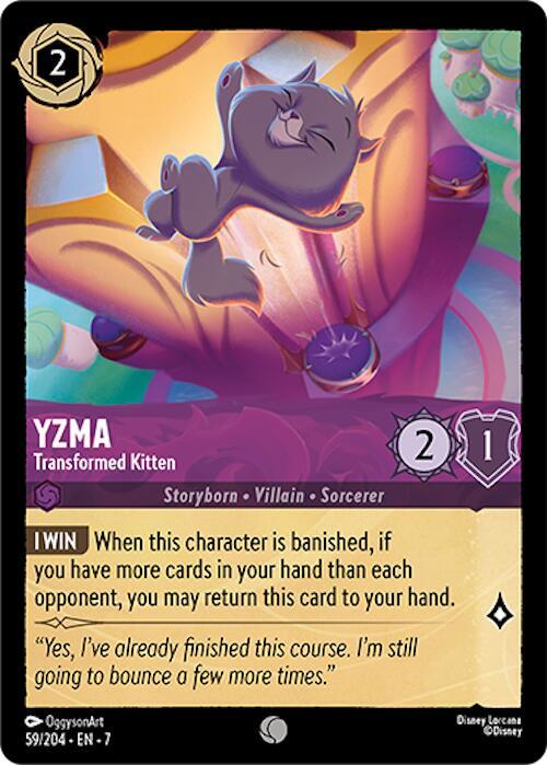 Yzma Transformed Kitten 59/204 (Archazia's Island)  | Good Games Adelaide SA