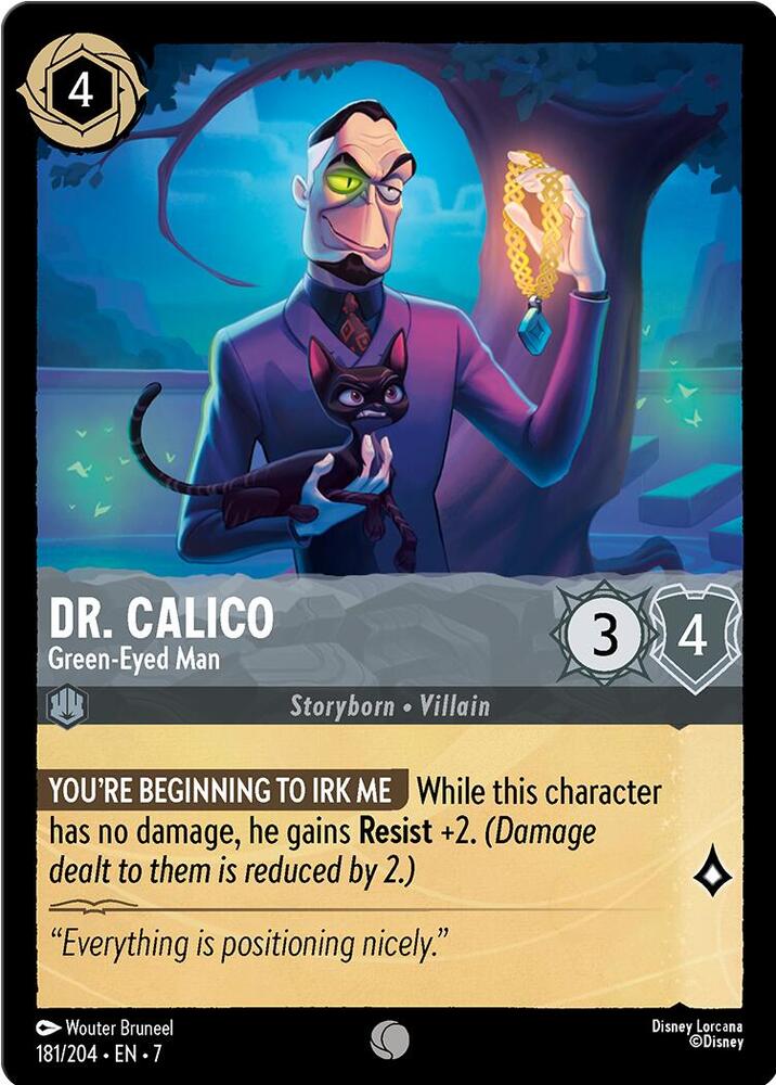 Dr Calico Green Eyed Man 181/204 (Archazia's Island)  | Good Games Adelaide SA