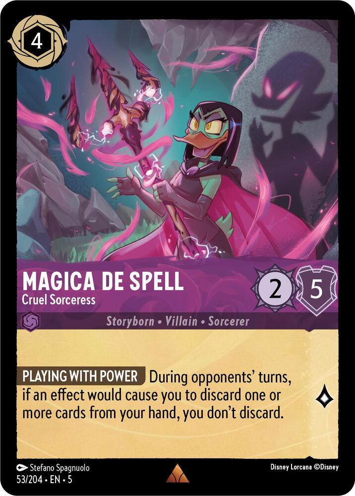 Magica De Spell Cruel Sorceress 53/204 (Shimmering Skies)  - Cold Foil | Good Games Adelaide SA