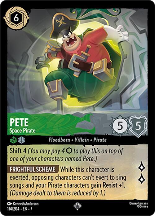 Pete Space Pirate 114/204 (Archazia's Island)  | Good Games Adelaide SA