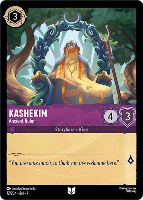 Kashekim Ancient Ruler 77/204 (Archazia's Island)  - Cold Foil | Good Games Adelaide SA