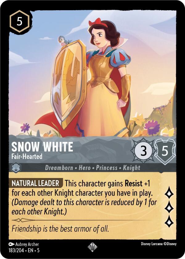 Snow White, Fair Hearted 183/204 (Shimmering Skies)  | Good Games Adelaide SA
