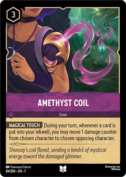 Amethyst Coil 84/204 (Archazia's Island)  - Cold Foil | Good Games Adelaide SA