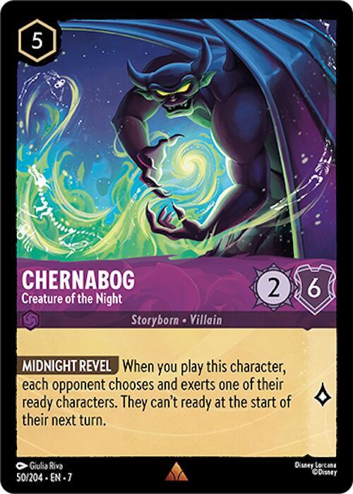 Chernabog Creature of the Night 50/204 (Archazia's Island)  - Cold Foil | Good Games Adelaide SA