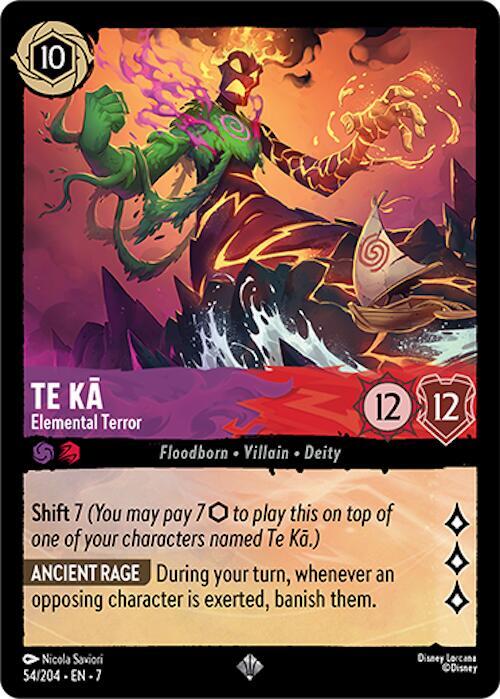 Te Ka Elemental Terror 54/204 (Archazia's Island)  - Cold Foil | Good Games Adelaide SA