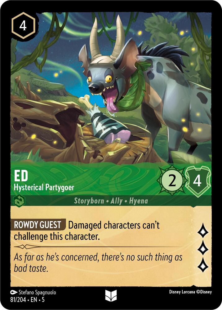 Ed Hysterical Partygoer 81/204 (Shimmering Skies)  | Good Games Adelaide SA