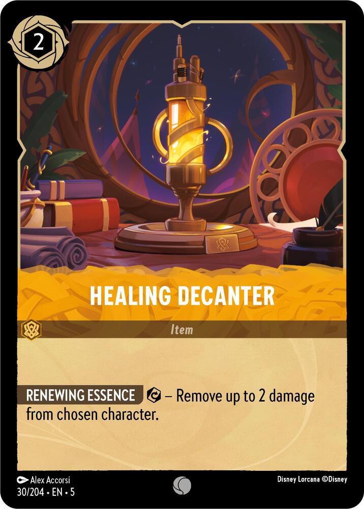 Healing Decanter 30/204 (Shimmering Skies)  | Good Games Adelaide SA