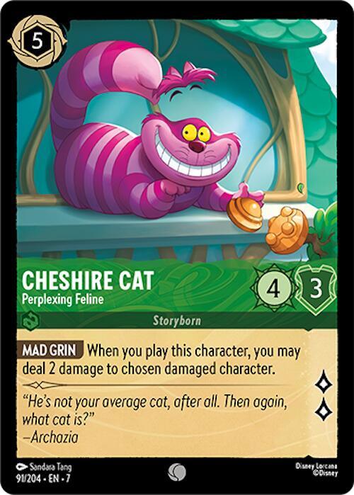 Cheshire Cat Perplexing Feline 91/204 (Archazia's Island)  - Cold Foil | Good Games Adelaide SA