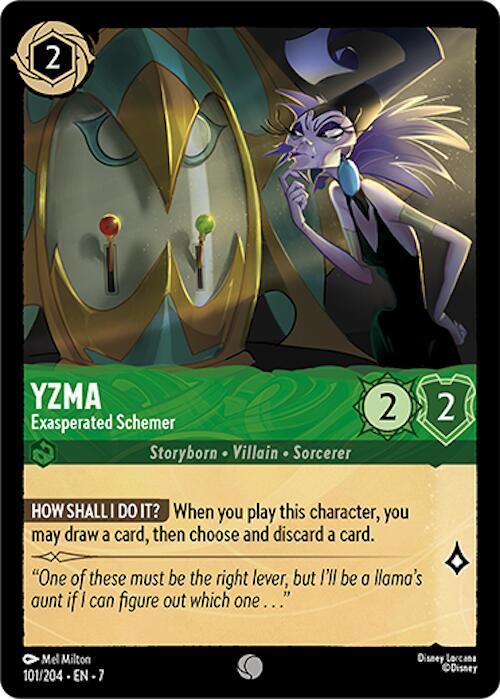 Yzma Exasperated Schemer 101/204 (Archazia's Island)  | Good Games Adelaide SA