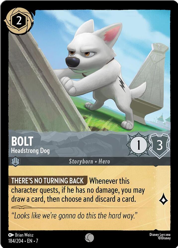 Bolt Headstrong Dog 184/204 (Archazia's Island)  | Good Games Adelaide SA