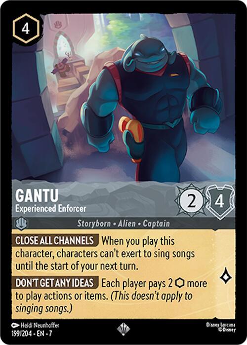 Gantu Experienced Enforcer 199/204 (Archazia's Island)  - Cold Foil | Good Games Adelaide SA