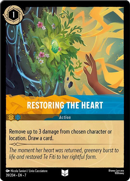 Restoring the Heart 39/204 (Archazia's Island)  - Cold Foil | Good Games Adelaide SA