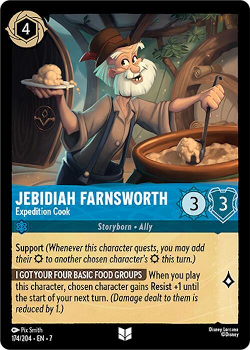 Jebidiah Farnsworth Expedition Cook 174/204 (Archazia's Island)  | Good Games Adelaide SA
