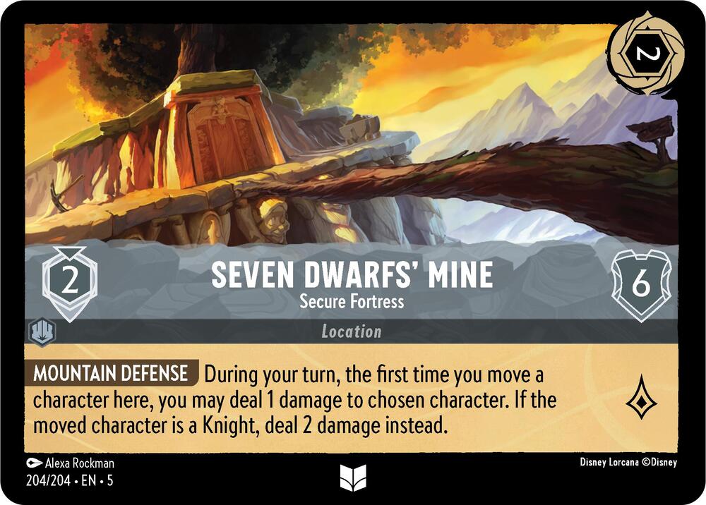 Seven Dwarfs Mine Secure Fortress 204/204 (Shimmering Skies)  | Good Games Adelaide SA