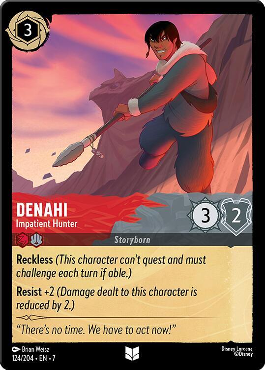Denahi Impatient Hunter 124/204 (Archazia's Island)  | Good Games Adelaide SA