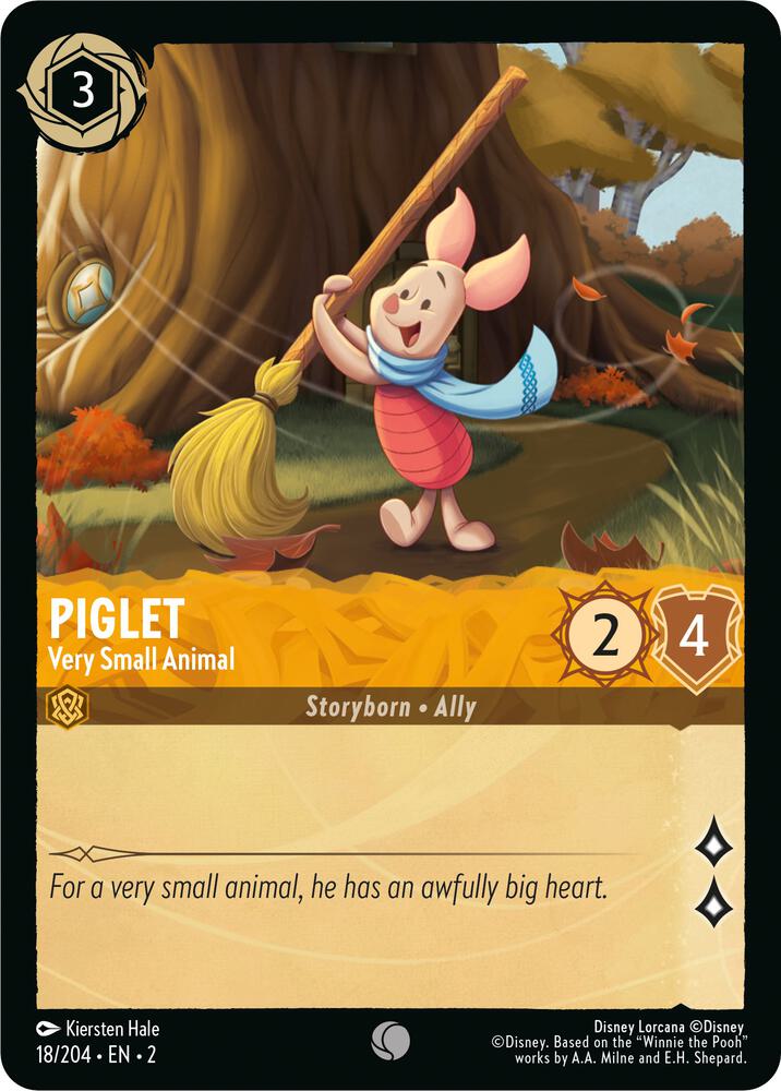 Piglet Very Small Animal 18/204 (Rise of the Floodborn)  | Good Games Adelaide SA