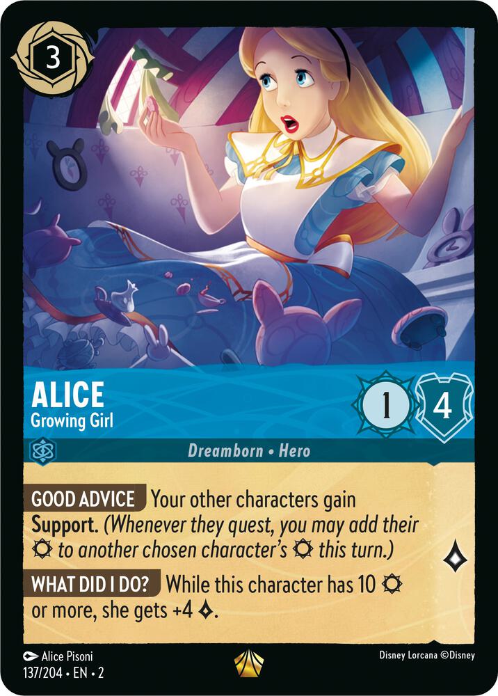 Alice Growing Girl 137/204 (Rise of the Floodborn)  | Good Games Adelaide SA