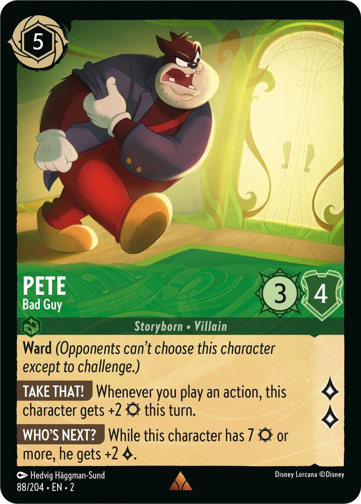 Pete Bad Guy 88/204 (Rise of the Floodborn)  | Good Games Adelaide SA