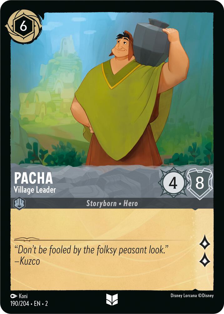 Pacha Village Leader 190/204 (Rise of the Floodborn)  | Good Games Adelaide SA