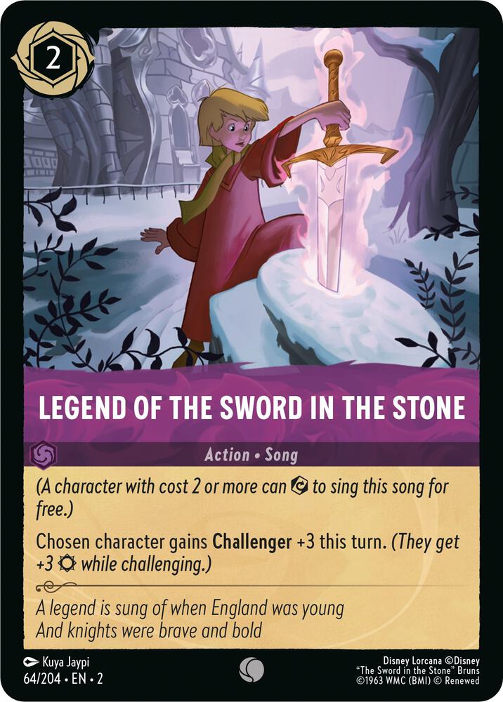 Legend of the Sword in the Stone 64/204 (Rise of the Floodborn)  - Cold Foil | Good Games Adelaide SA