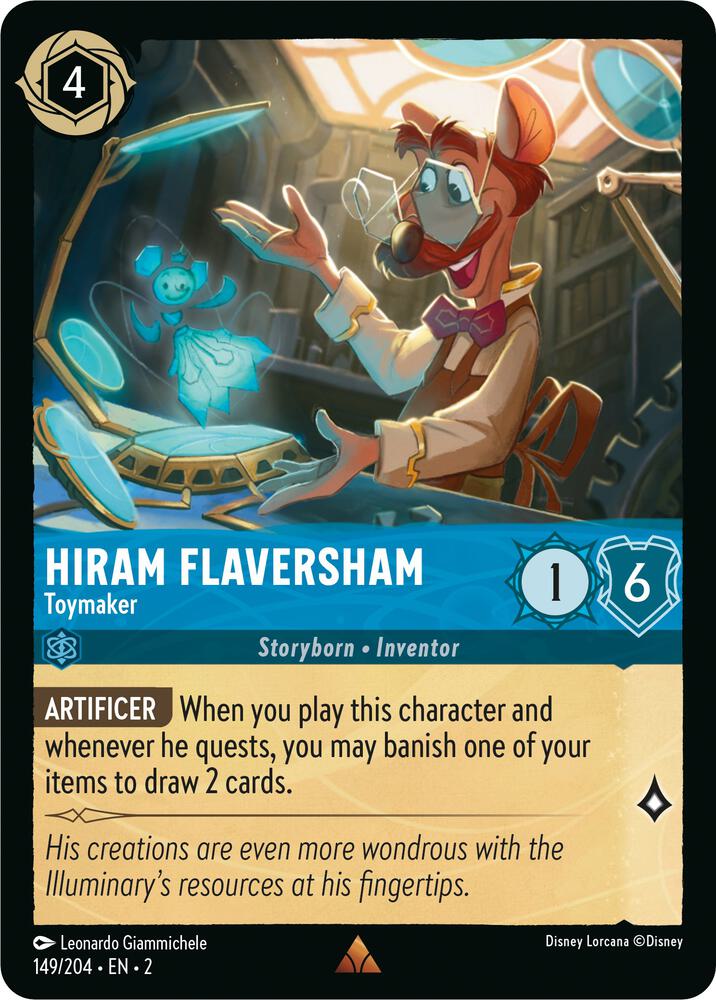 Hiram Flaversham Toymaker 149/204 (Rise of the Floodborn)  | Good Games Adelaide SA