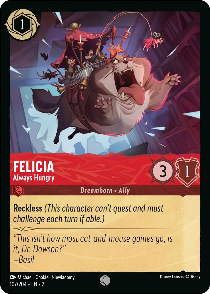 Felicia Always Hungry 107/204 (Rise of the Floodborn)  | Good Games Adelaide SA