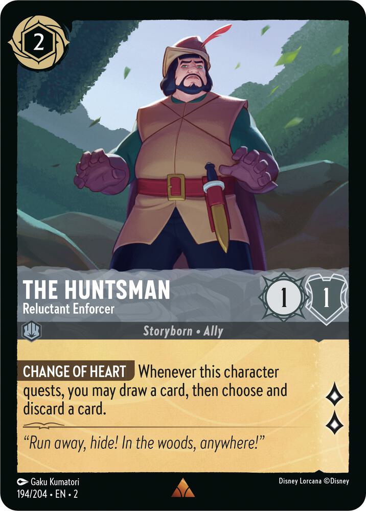 The Huntsman Reluctant Enforcer 194/204 (Rise of the Floodborn)  | Good Games Adelaide SA