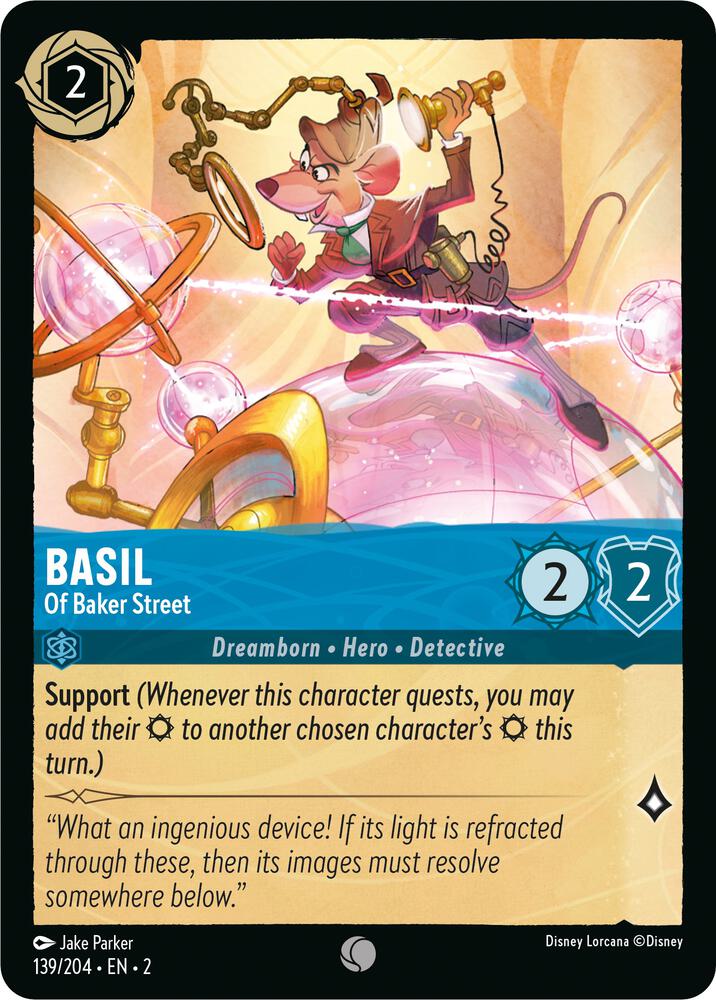 Basil Of Baker Street 139/204 (Rise of the Floodborn)  | Good Games Adelaide SA