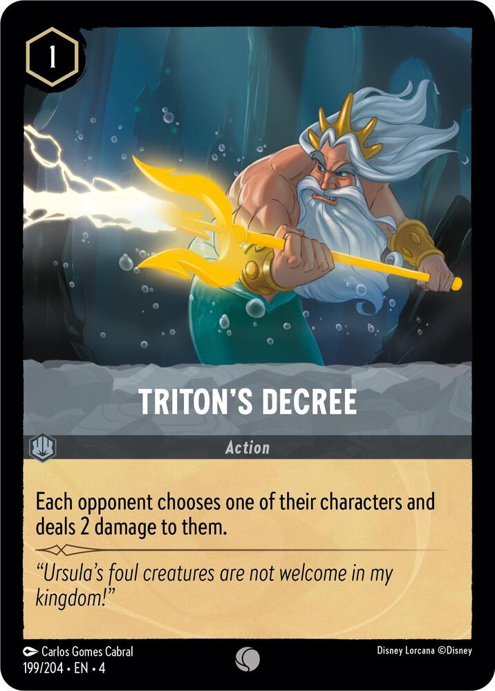 Tritons Decree 199/204 (Ursula's Return)  | Good Games Adelaide SA
