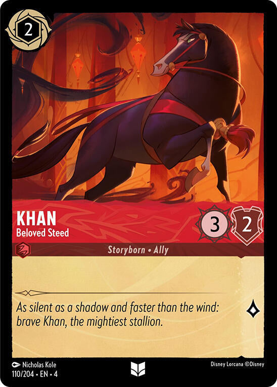 Khan Beloved Steed 110/204 (Ursula's Return)  | Good Games Adelaide SA
