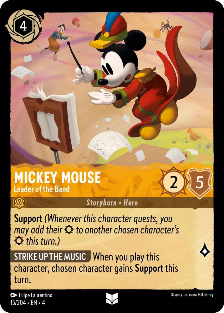 Mickey Mouse Leader of the Band 15/204 (Ursula's Return)  | Good Games Adelaide SA