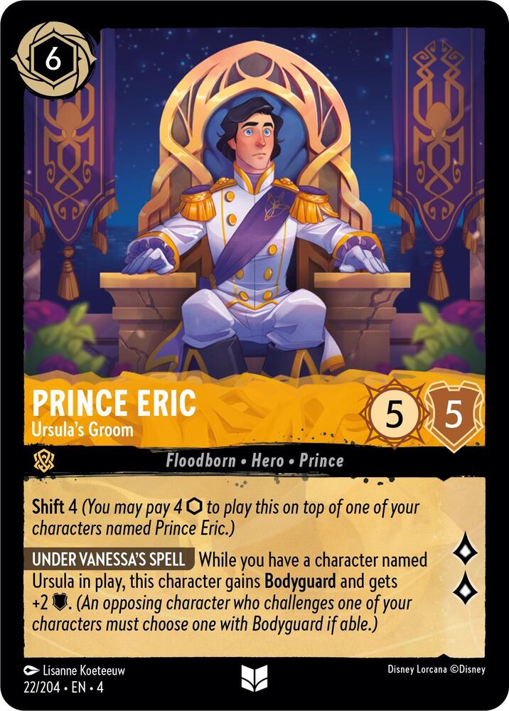 Prince Eric Ursulas Groom 22/204 (Ursula's Return)  | Good Games Adelaide SA