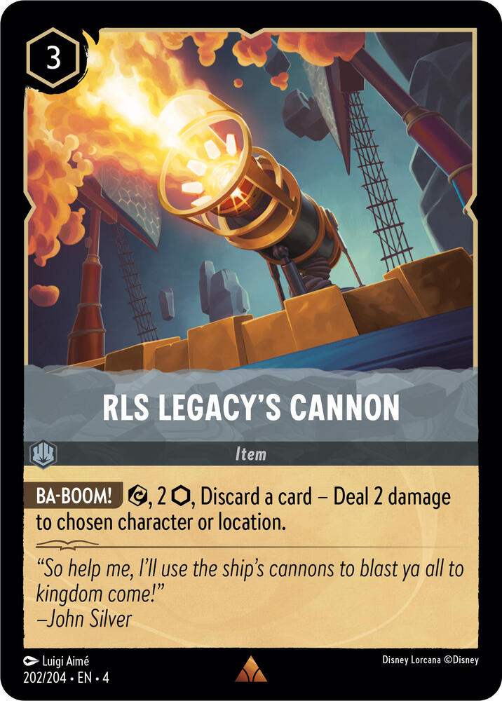 RLS Legacys Cannon 202/204 (Ursula's Return)  | Good Games Adelaide SA