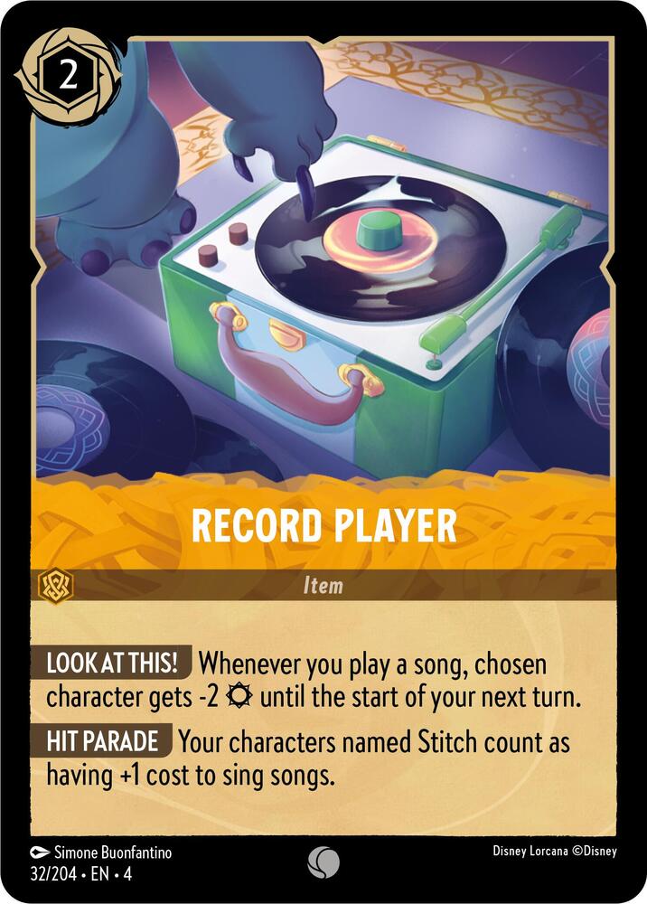 Record Player 32/204 (Ursula's Return)  | Good Games Adelaide SA