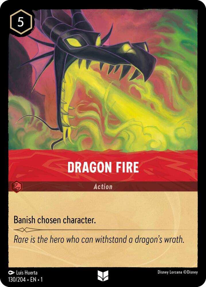 Dragon Fire 130/204 (The First Chapter)  | Good Games Adelaide SA
