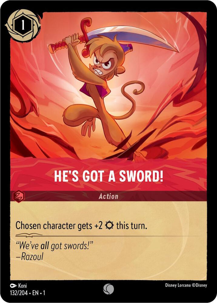 Hes Got A Sword 132/204 (The First Chapter)  | Good Games Adelaide SA