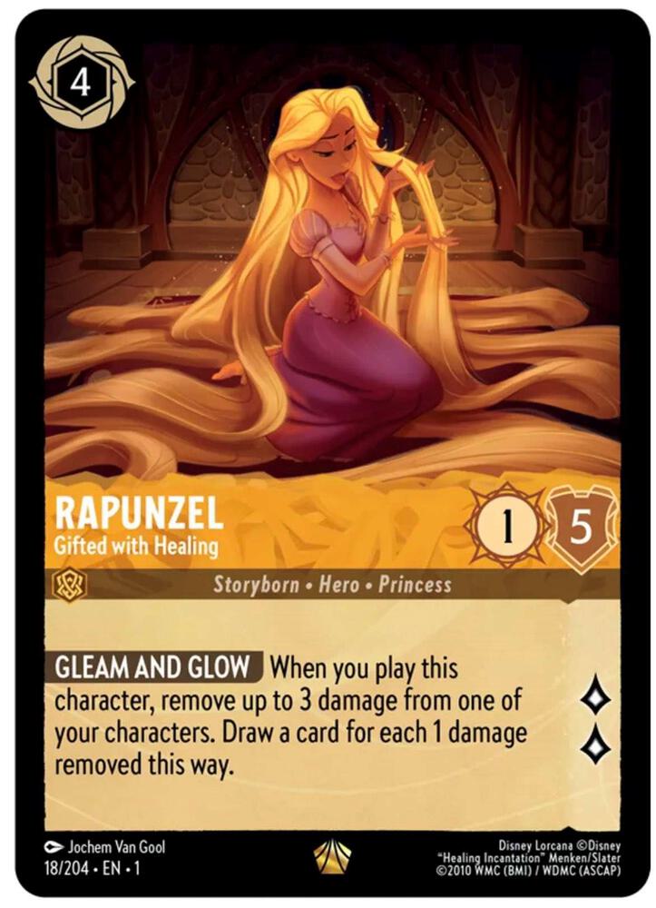 Rapunzel Gifted with Healing 18/204 (The First Chapter)  | Good Games Adelaide SA