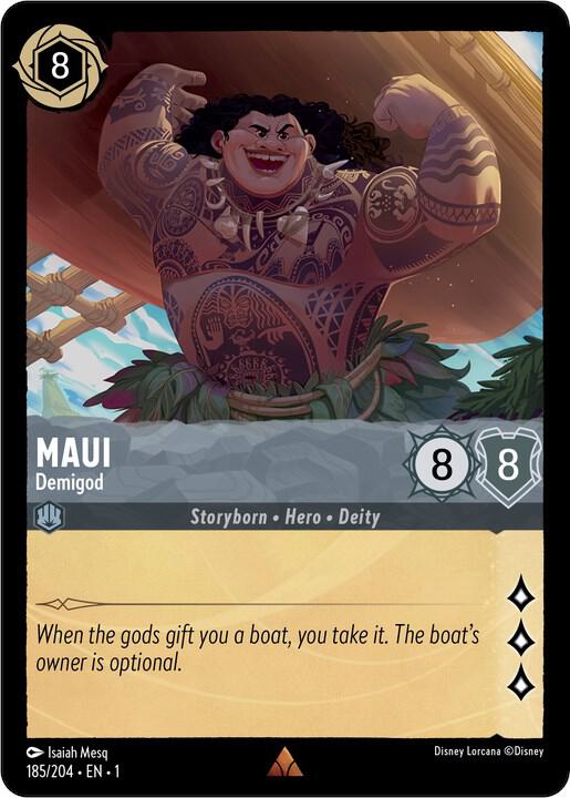 Maui Demigod 185/204 (The First Chapter)  | Good Games Adelaide SA