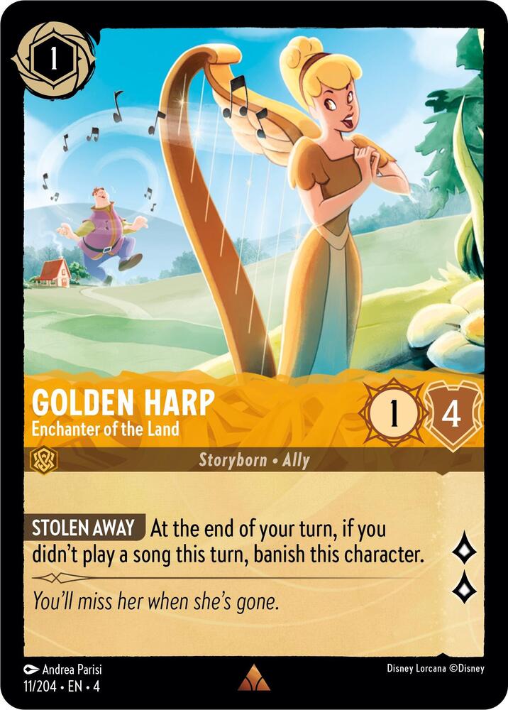 Golden Harp Enchanter of the Land 11/204 (Ursula's Return)  | Good Games Adelaide SA