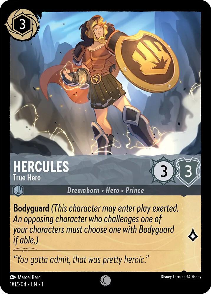 Hercules True Hero 181/204 (The First Chapter)  | Good Games Adelaide SA