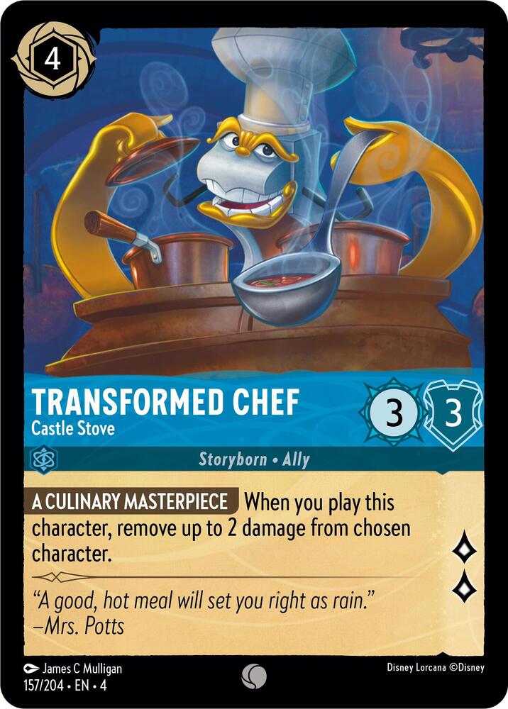 Transformed Chef Castle Stove 157/204 (Ursula's Return)  - Cold Foil | Good Games Adelaide SA