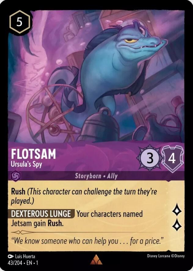 Flotsam Ursulas Spy 43/204 (The First Chapter)  - Cold Foil | Good Games Adelaide SA