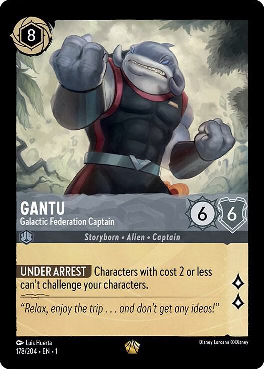 Gantu Galactic Federation Captain 178/204 (The First Chapter)  - Cold Foil | Good Games Adelaide SA