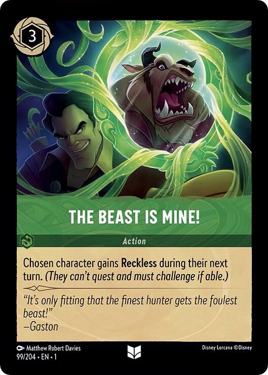 The Beast is Mine 99/204 (The First Chapter)  | Good Games Adelaide SA