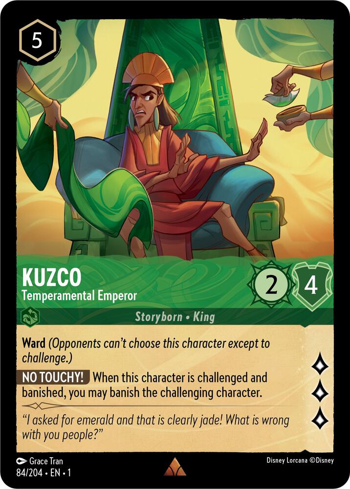 Kuzco Temperamental Emperor 84/204 (The First Chapter)  | Good Games Adelaide SA