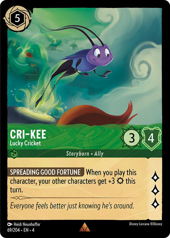 Cri Kee Lucky Cricket 69/204 (Ursula's Return)  | Good Games Adelaide SA