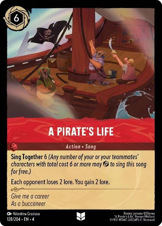 A Pirates Life 128/204 (Ursula's Return)  | Good Games Adelaide SA